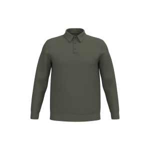 Polo écoresponsable manches longues homme 3