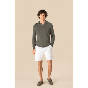 Pull homme à col polo 5