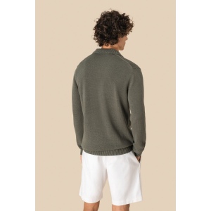 Pull homme à col polo 7