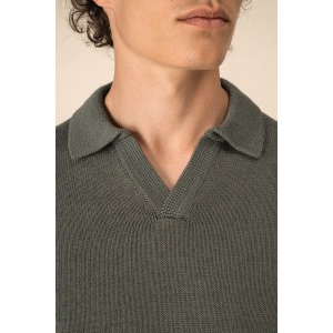 Pull homme à col polo 8