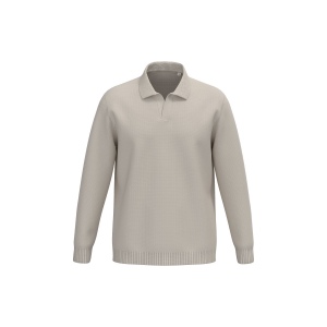 Pull homme à col polo 2