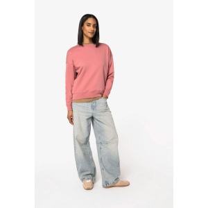 Sweat-shirt écoresponsable à col rond à épaules tombantes femme 7