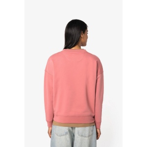 Sweat-shirt écoresponsable à col rond à épaules tombantes femme 10