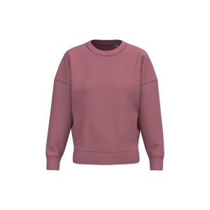 Sweat-shirt écoresponsable à col rond à épaules tombantes femme 2