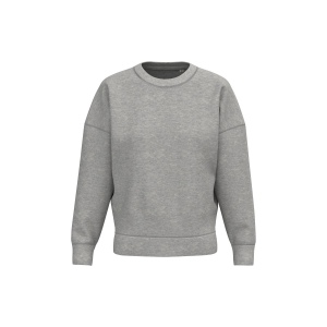 Sweat-shirt écoresponsable à col rond à épaules tombantes femme 5