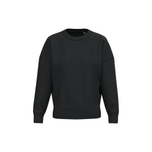 Sweat-shirt écoresponsable à col rond à épaules tombantes femme 3