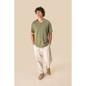 T-shirt écoresponsable col slub à épaules tombantes homme 5