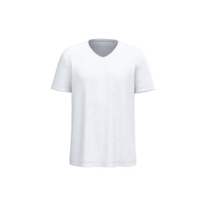T-shirt écoresponsable col slub à épaules tombantes homme 4