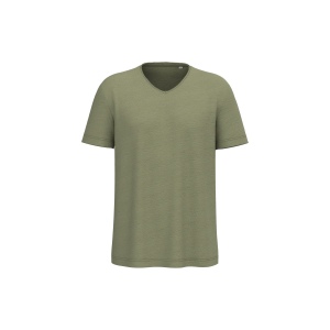 T-shirt écoresponsable col slub à épaules tombantes homme 3