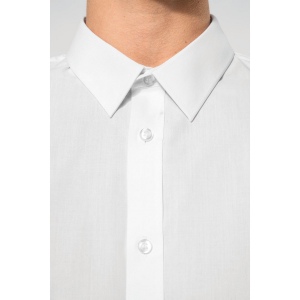 Chemise popeline polycoton sans poche entretien facile homme 5
