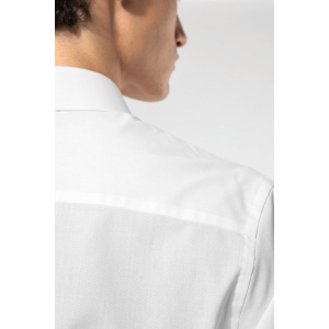 Chemise popeline polycoton sans poche entretien facile homme 6