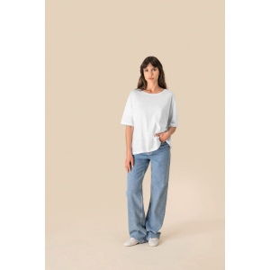 T-shirt écoresponsable slub oversize femme 5