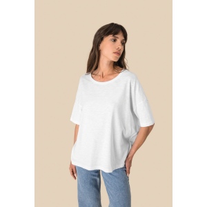 T-shirt écoresponsable slub oversize femme 6