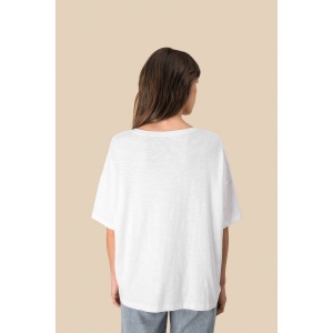 T-shirt écoresponsable slub oversize femme 8