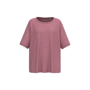 T-shirt écoresponsable slub oversize femme 2