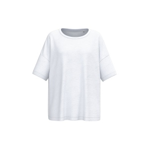T-shirt écoresponsable slub oversize femme 4