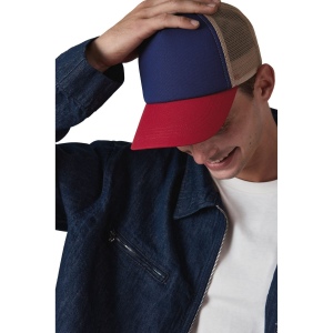 Casquette trucker 5 panneaux en coton canvas - K-up Gold Label 13