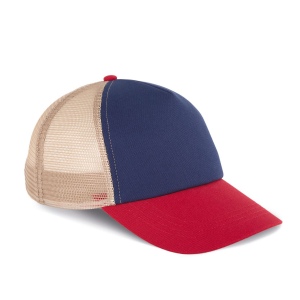Casquette trucker 5 panneaux en coton canvas - K-up Gold Label 15