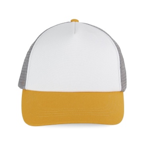 Casquette trucker 5 panneaux en coton canvas - K-up Gold Label 10