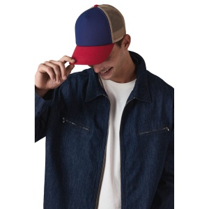 Casquette trucker 5 panneaux en coton canvas - K-up Gold Label