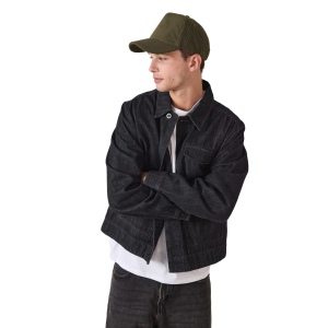 Casquette 5 panneaux en velours 8