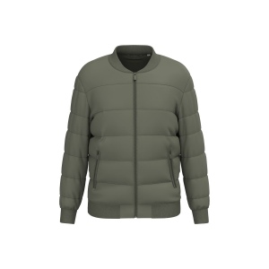 Veste matelassée écoresponsable à col teddy unisexe 3