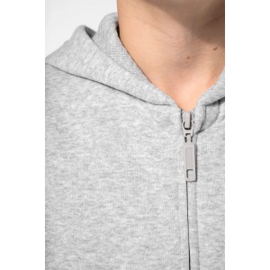 Sweat-shirt recyclé zippé à capuche enfant 8