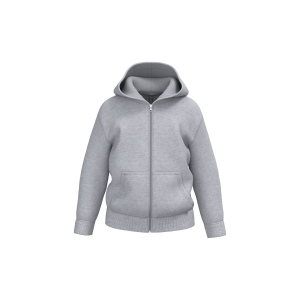 Sweat-shirt recyclé zippé à capuche enfant 4