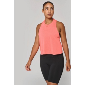 Débardeur crop Triblend femme 6