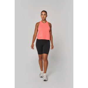 Débardeur crop Triblend femme 8