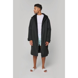 Parka longue doublée sherpa unisexe 6