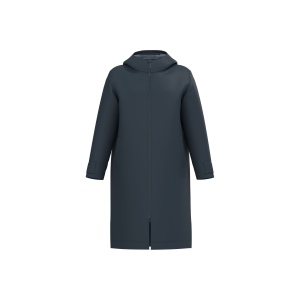 Parka longue doublée sherpa unisexe 3