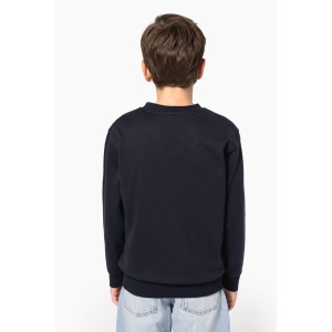 Sweat-shirt recyclé col rond enfant 8