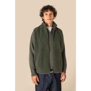 Veste sans manches en sherpa homme 7