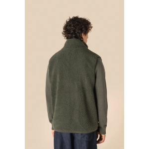 Veste sans manches en sherpa homme 8