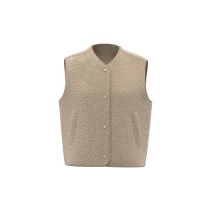 Veste sans manches en sherpa femme 4