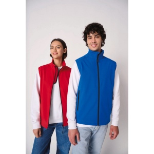 Bodywarmer softshell 2 couches unisexe
