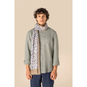 Chèche à motifs floraux unisexe 3