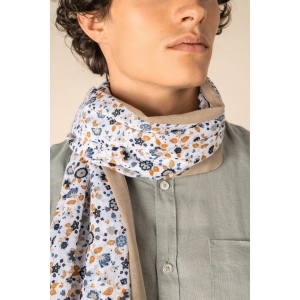 Chèche à motifs floraux unisexe 4