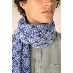 Chèche à motifs floraux unisexe 4