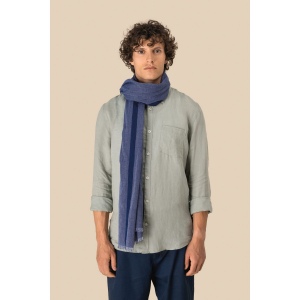 Chèche en chambray unisexe
