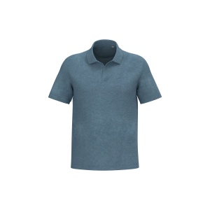 Polo écoresponsable en éponge homme 2