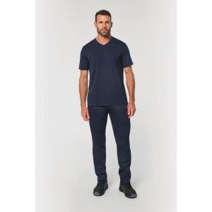 T-shirt écoresponsable col V antibactérien homme 7