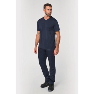 T-shirt écoresponsable col V antibactérien homme 8