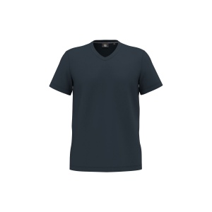 T-shirt écoresponsable col V antibactérien homme 4