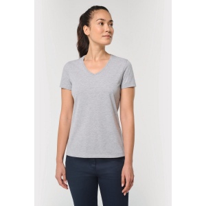 T-shirt écoresponsable col V antibactérien femme 7