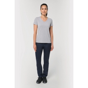 T-shirt écoresponsable col V antibactérien femme 8