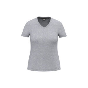 T-shirt écoresponsable col V antibactérien femme 5