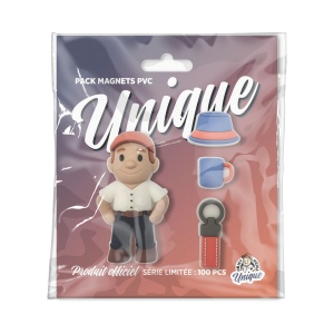Starter pack magnet - blister rigide avec cartonnette