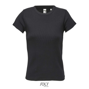 Tee-shirt en côtes femme - SARA 6